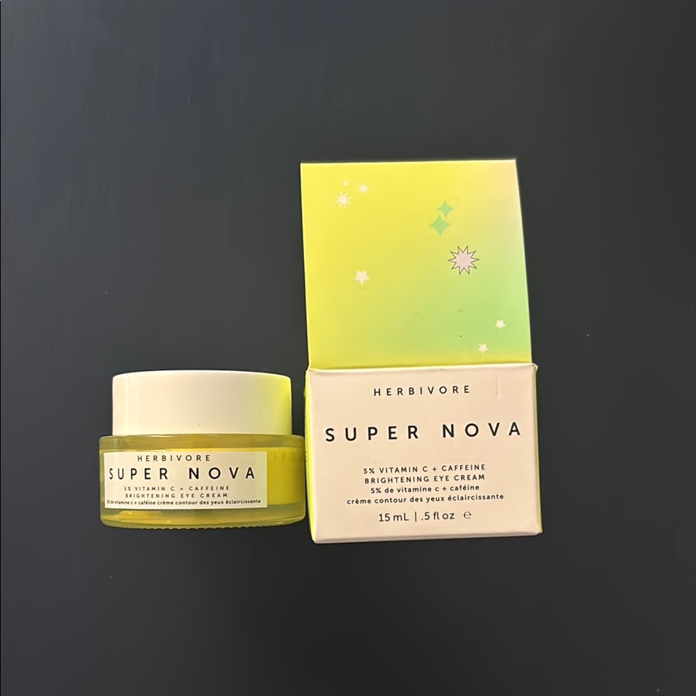 Herbivore Super Nova Brightening Eye Cream - Yellow
